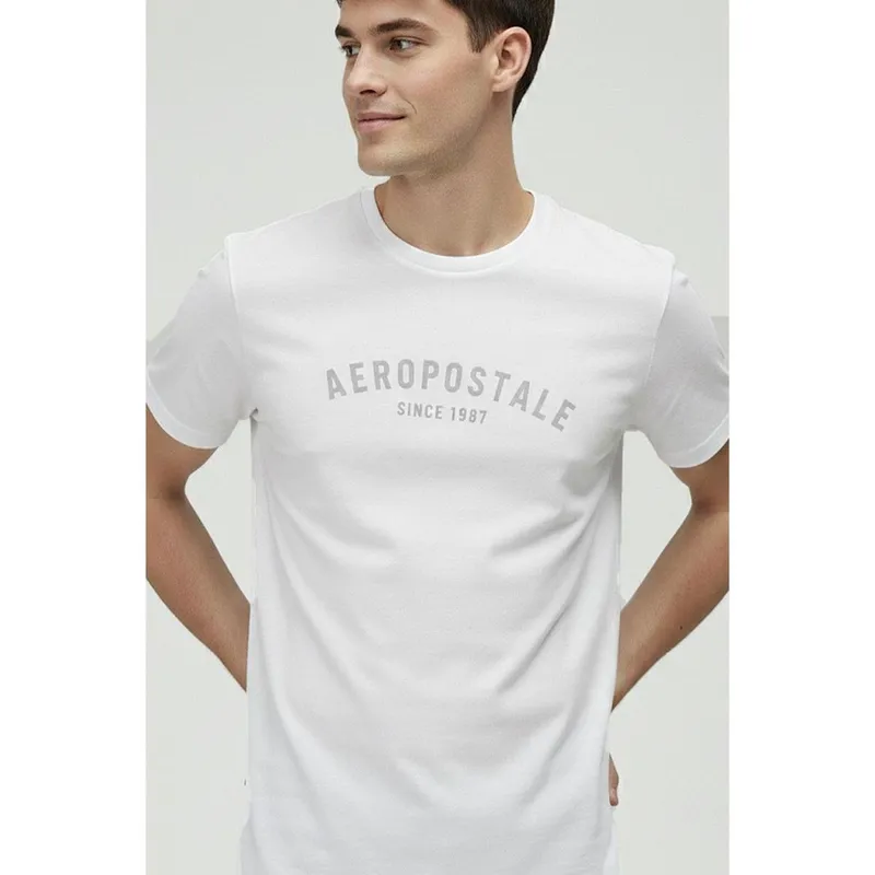 Camiseta Manga Curta Masculina Silkada Aéropostale