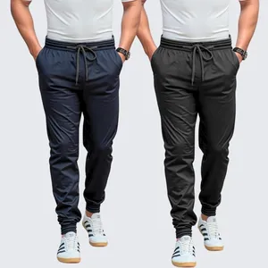 Kit 2 Calça Jogger Masculina Casual Slim Fit Treino Academia