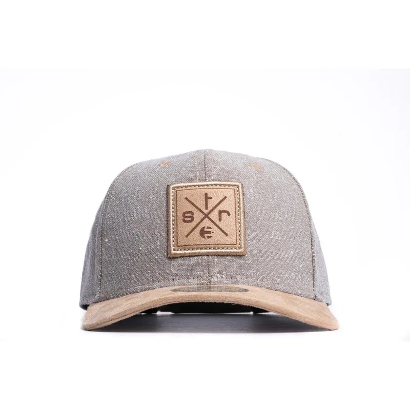 Boné Style Aba Curva Caqui Baseball Casual E-STARS