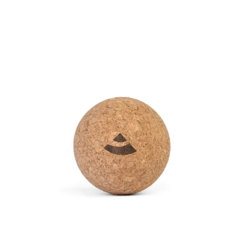 Yogateria Bola Lacrosse Massageadora Liberação Miofascial Eco Cortiça Natural 6cm