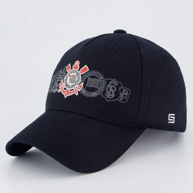 Boné Corinthians Americano Escudos