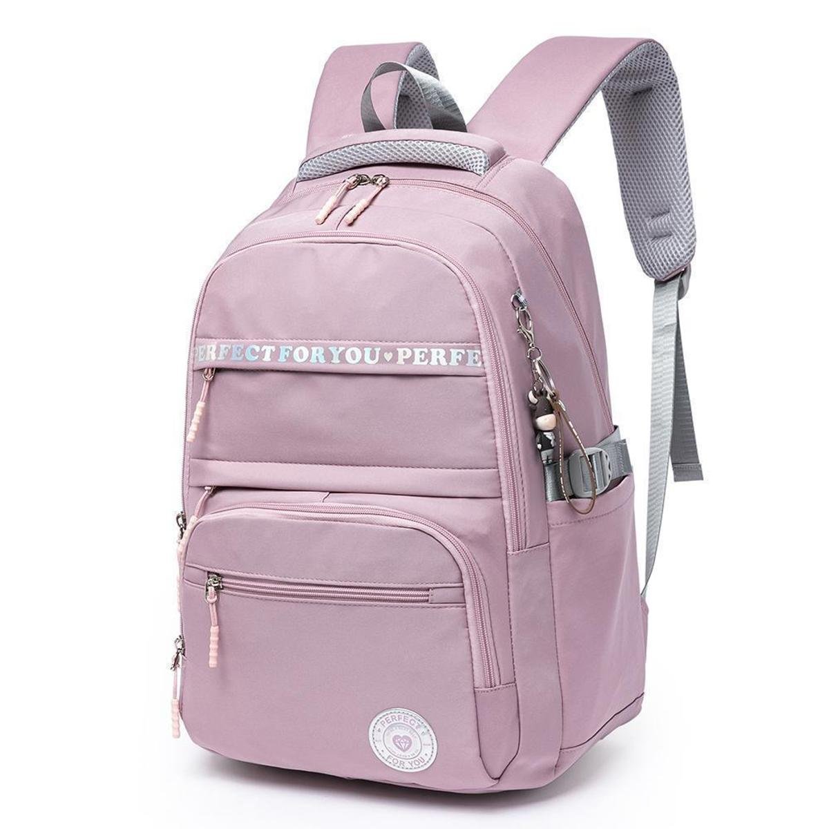 Mochila Feminina Reforçada Casual Notebook Faculdade Espaçosa Dia a Dia 18 litros