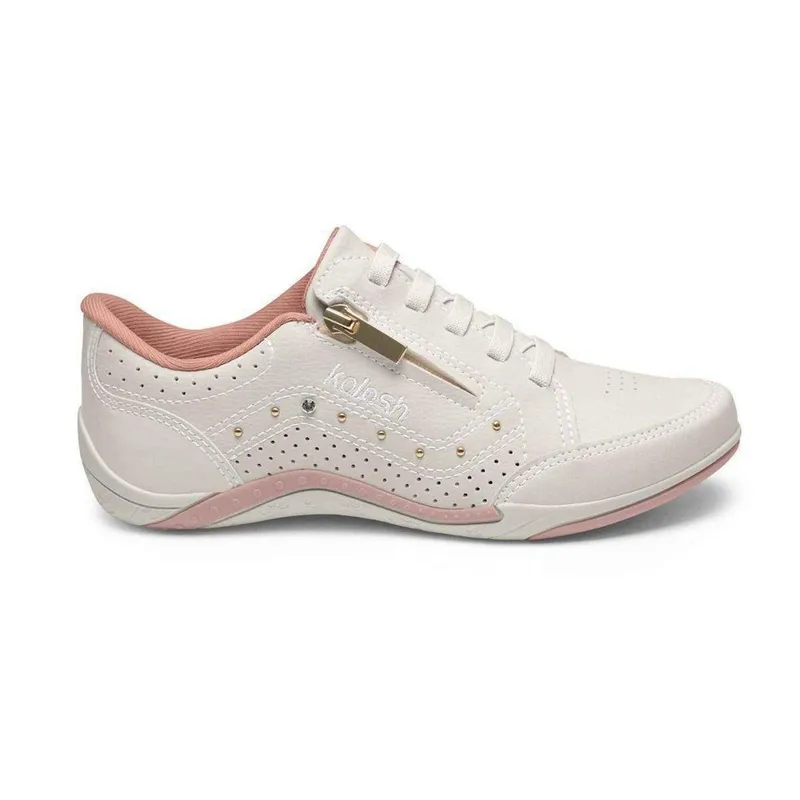 Tenis Casual Kolosh Palmilha Gel Feixo De Correr Feminino