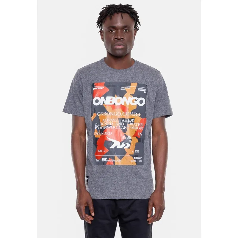 Camiseta Onbongo Camo Masculino