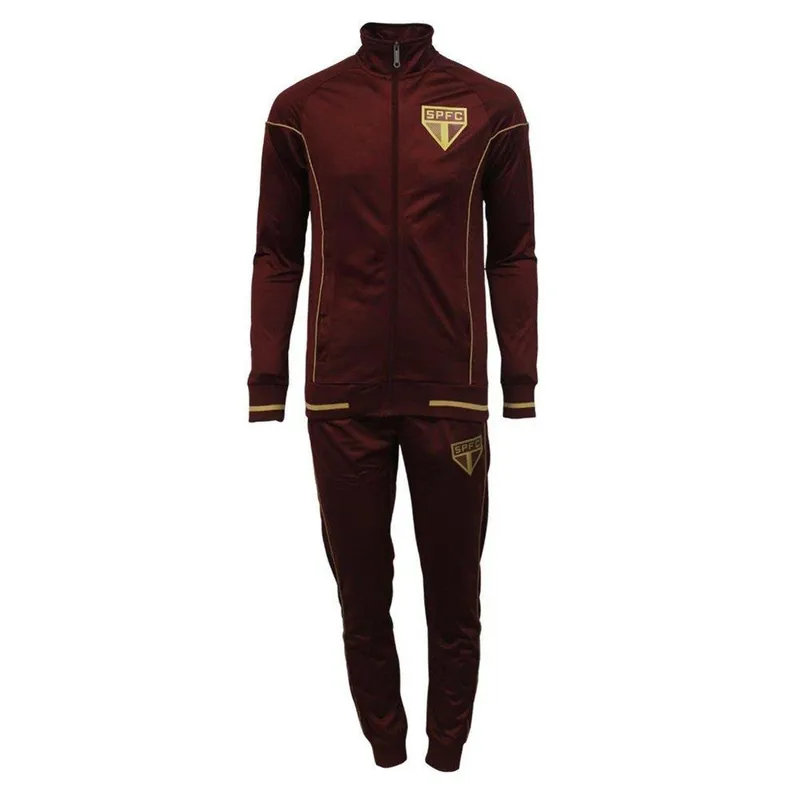 CONJUNTO AGASALHO MASCULINO TRILOBAL SPFC GOLDEN