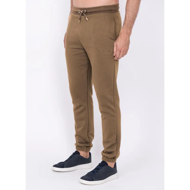 Calça Moletom Aleatory Toronto Bege Escuro