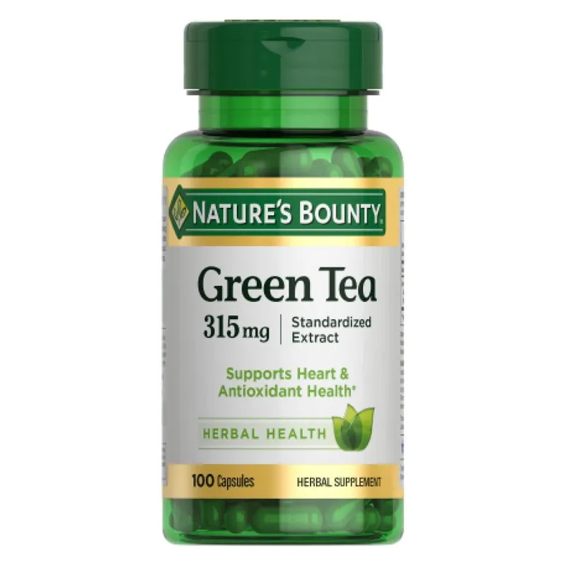 Suplemento De Chá Verde Nature'S Bounty 315 Mg 100 Cápsulas