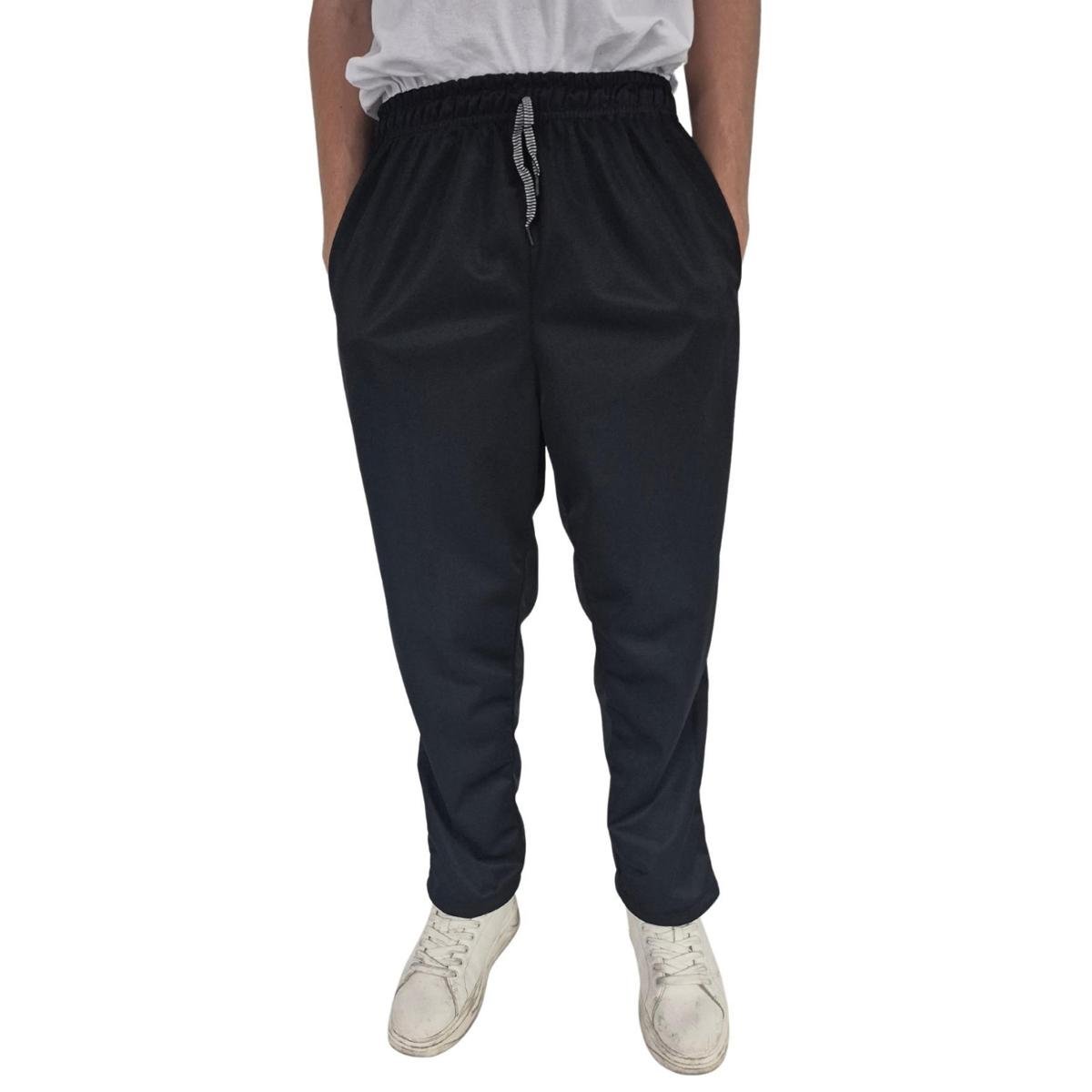 Calça Chimpa Masculina Com Bolsos e Elástico Na Cintura Cor:;Tamanho:GG