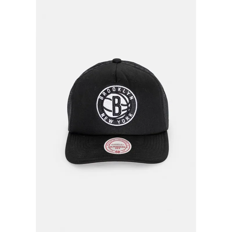 Boné Mitchell & Ness NBA Evergreen Trucker Brooklyn Nets Masculino