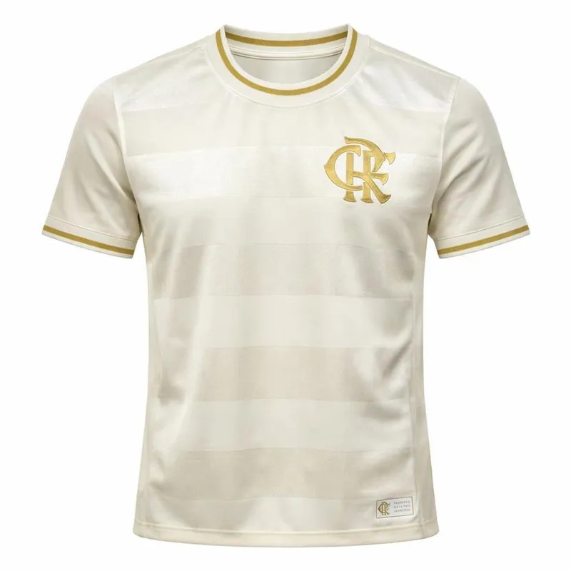 Camisa Flamengo Masculina Dry Jacquard Oficial Licenciada