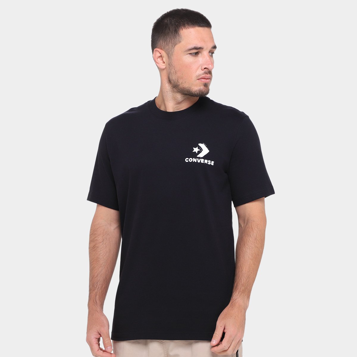 Camiseta Converse Skt Spray Gra Tee Masculina