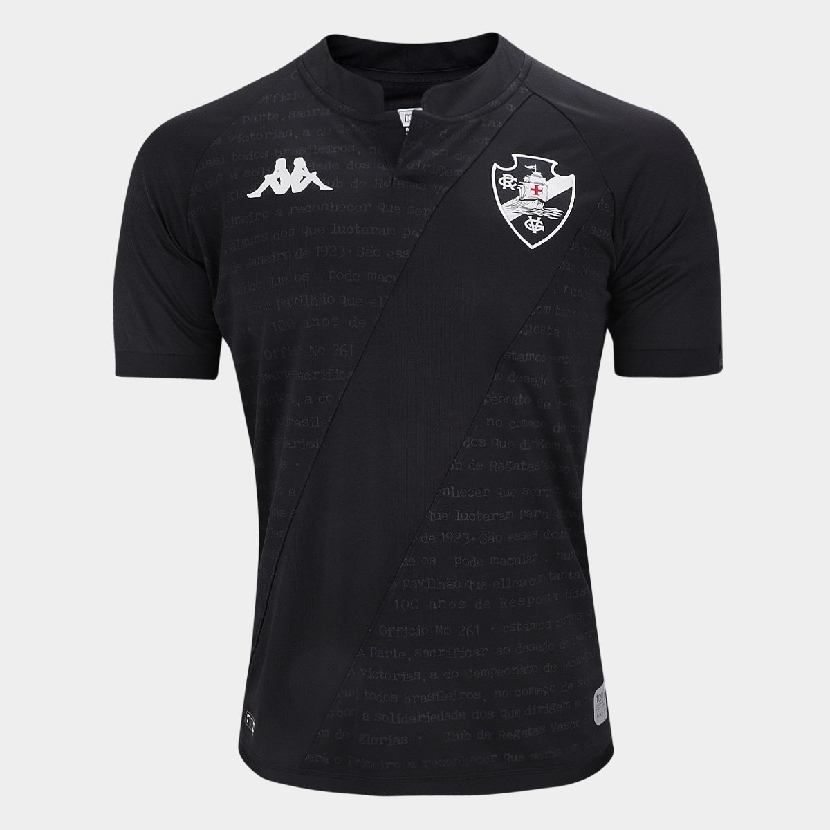 Camisa Vasco III 24/25 s/n° Kombat Jogador Kappa Masculina