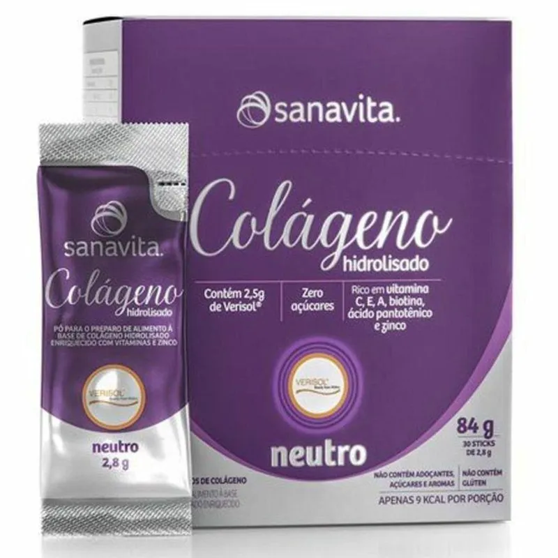 Colágeno Verisol 30 Sachês Sanavita