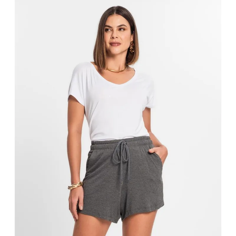 Shorts Rovitex Básico Feminino