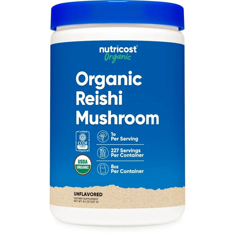 Suplemento Nutricost Organic Reishi Em Pó 227G