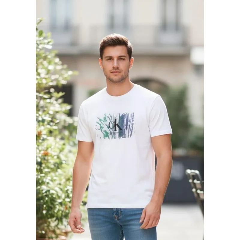 Camisa Calvin Klein Masculina Oceans And Seas - CM3PC01TC265-0900
