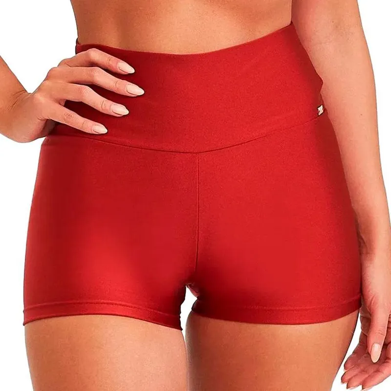 Mini Short Caju Brasil Atlanta Classic Vermelho