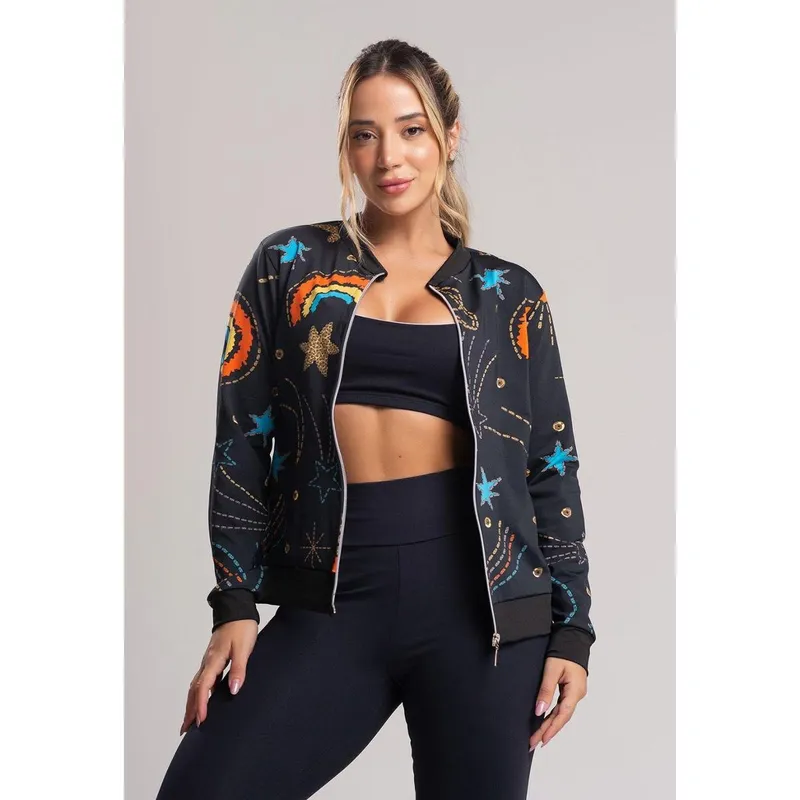 Casaco Blusa Suplex Feminino Inverno Mvb Modas