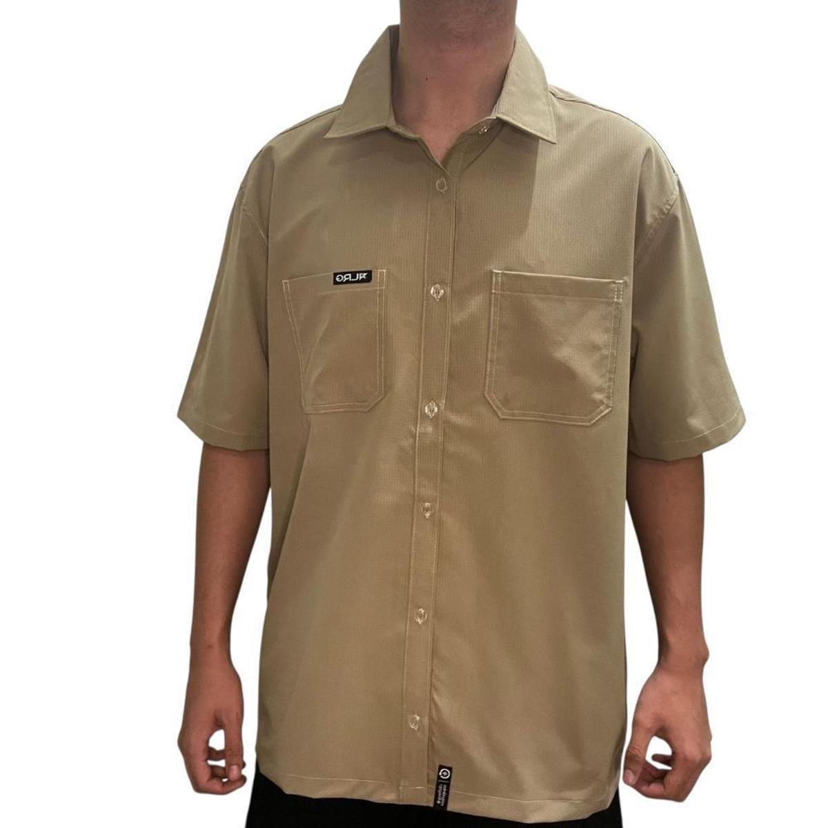 Camisa Botao Lrg Research Woven- LRG
