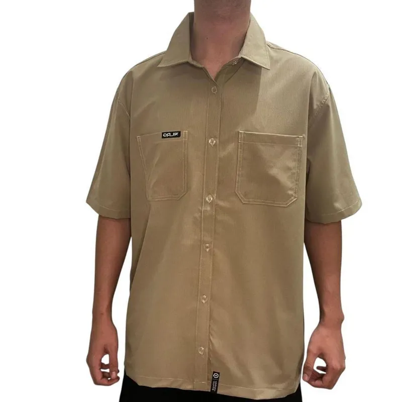 Camisa Botao Lrg Research Woven- LRG