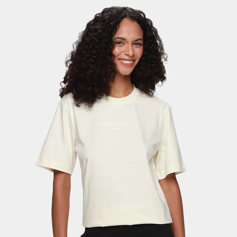 Camiseta Fila Comfort Biella Basic Feminina