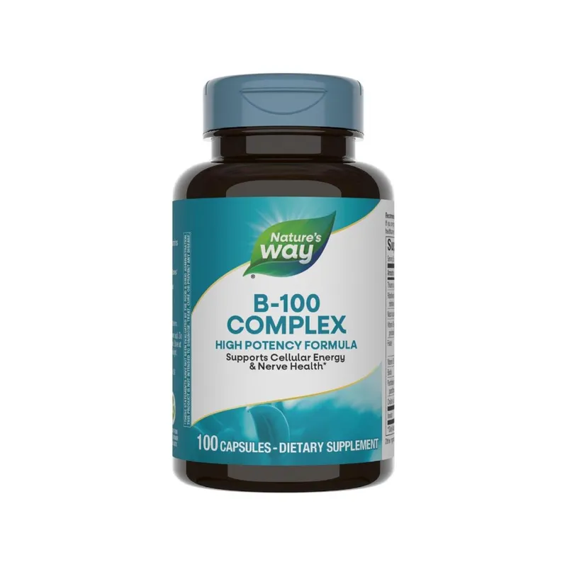 Suplemento Nature's Way B-100 Complex 100 cápsulas
