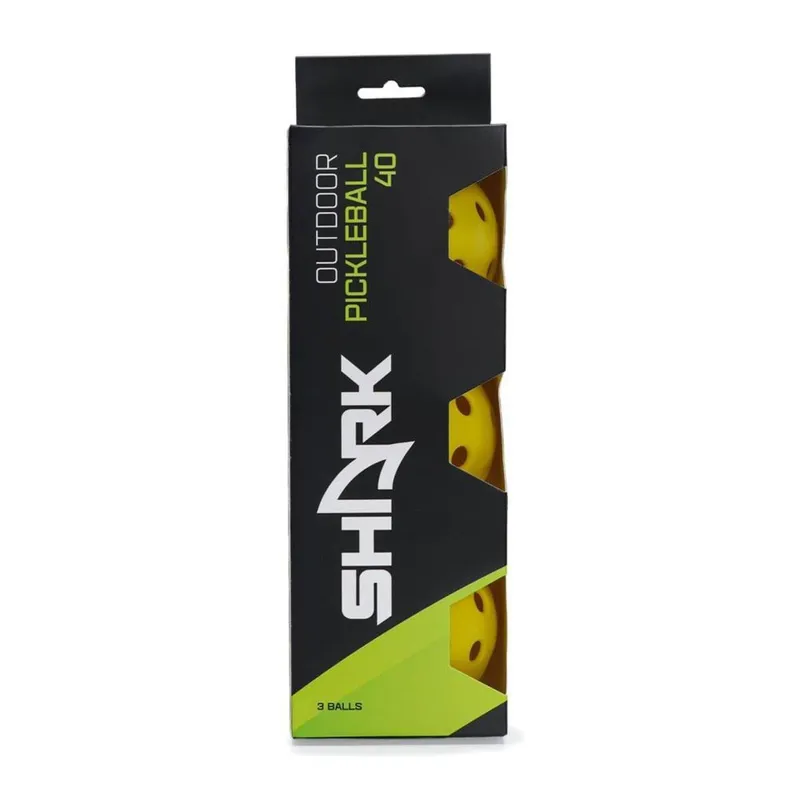 Bola de Pickleball Shark Pack Com 03 Bolas