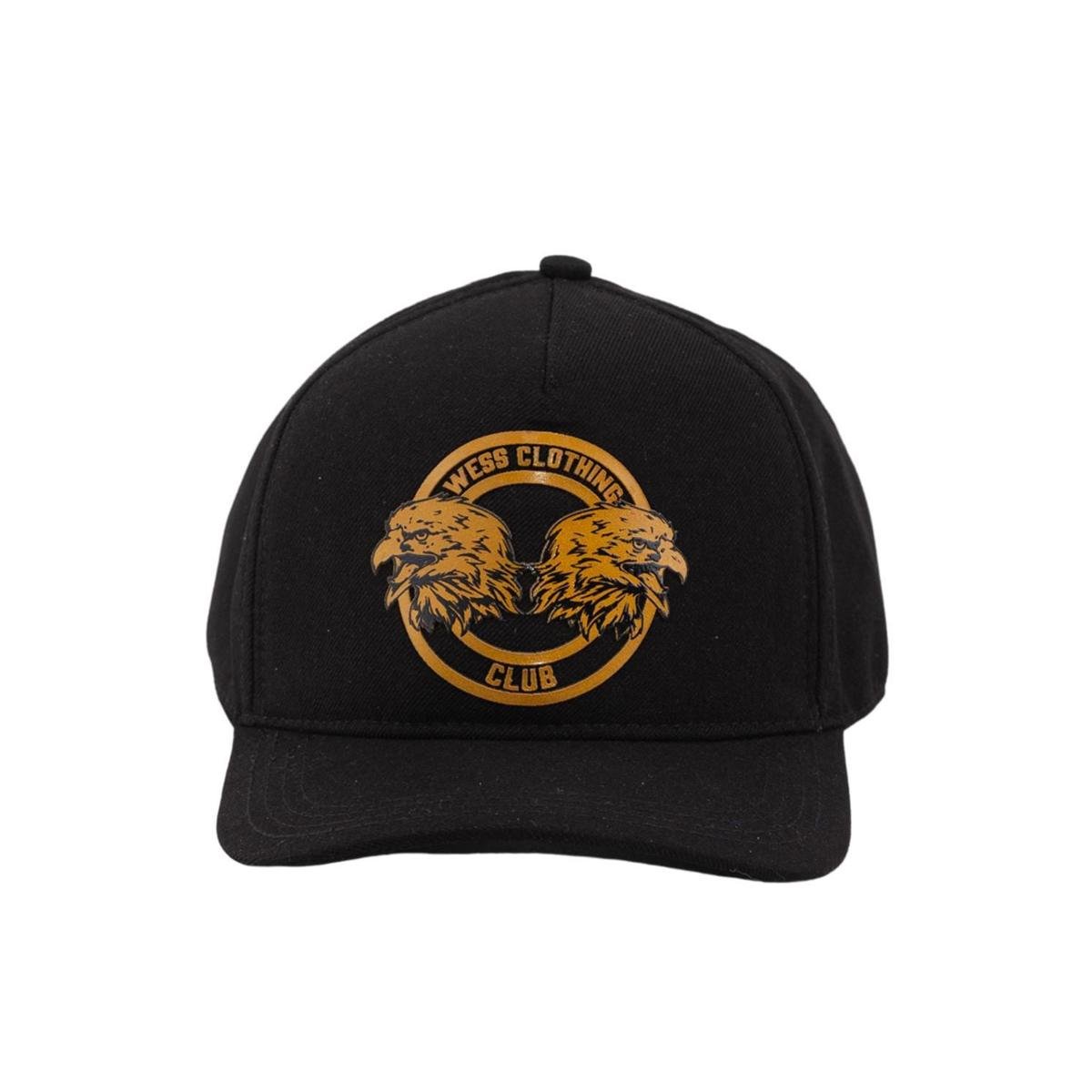Boné Club Preto Wess Clothing