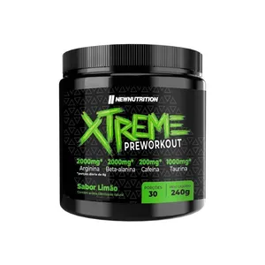 Pré-treino Xtreme - 240g Limão - NewNutrition