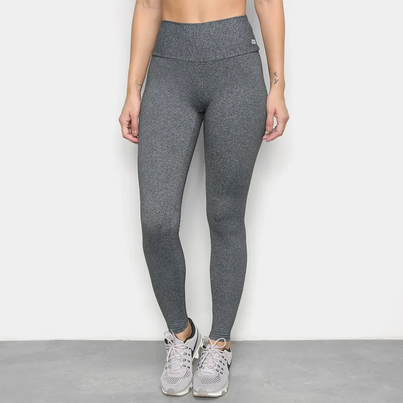 Calça Legging Alto Giro Supplex Cintura Alta Feminina