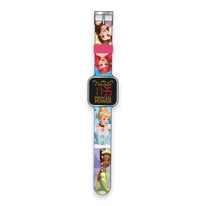Relógio Led Infantil - Disney Princesa - Colorido - Toyng