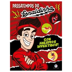 Livro com Adesivos Passatempos do Enaldinho Ciranda Cultural 12489