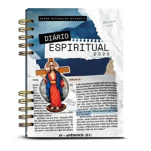 Diário Espiritual 2026 - Padre Reginaldo Manzotti - Capa Jovem