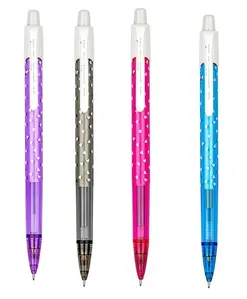 Lapiseira Shake 0,7mm Poá Coração Diversas Cores