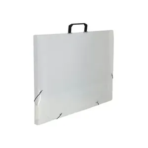 Maleta Dac Polipropileno A3 Transparente Lombo 23mm