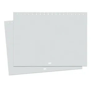 Refil Caderno Smart Universitário Horizontal Cinza Pautado E Pontilhado 90 Gramas 48 Folhas