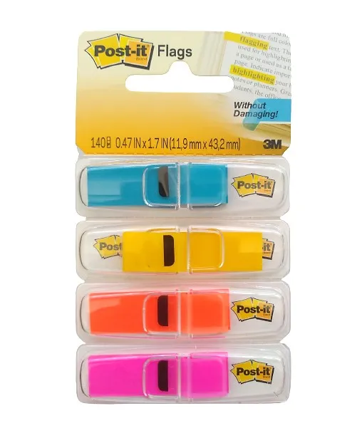 Post-It Flags Com 4 Cores