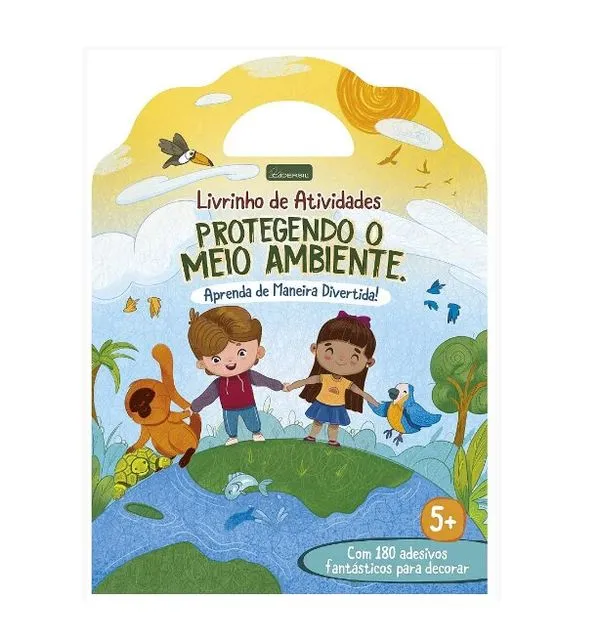 Maleta Atividade Protegendo O Meio Ambiente 8 Folhas