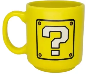 Caneca Mini Tina Interrogação Super Mario