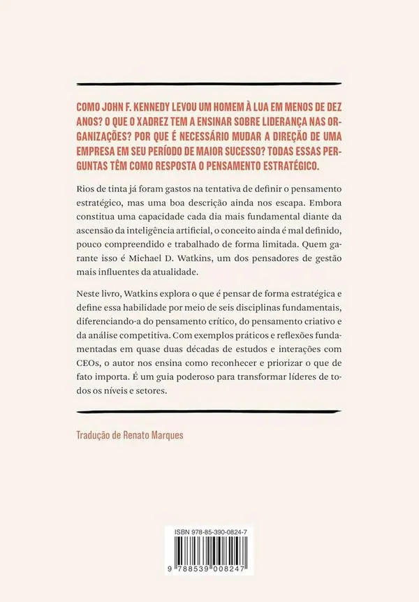 As Seis Disciplinas Do Pensamento Estratégico