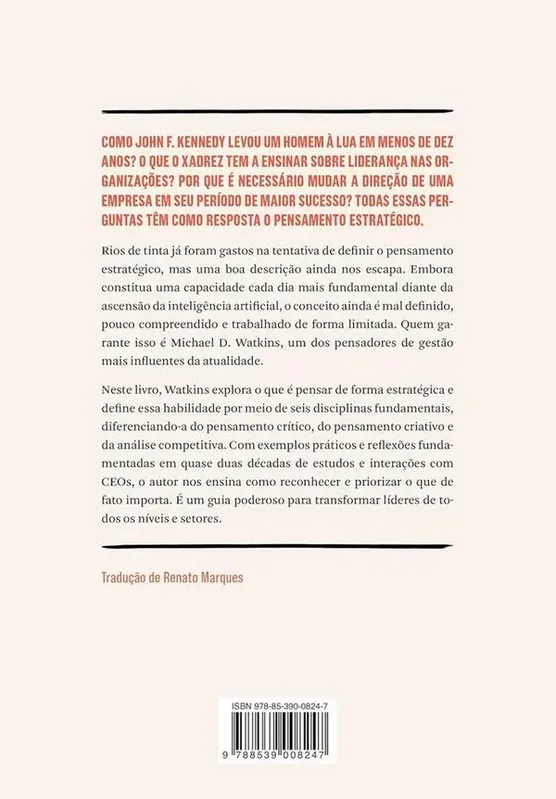 As Seis Disciplinas Do Pensamento Estratégico