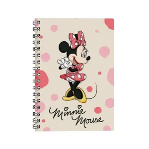 Caderno Universitário 1x1 80 Folhas Capa Dura Minnie Mouse
