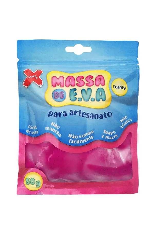 Massa de Eva para Modelar 50g Azul Escuro
