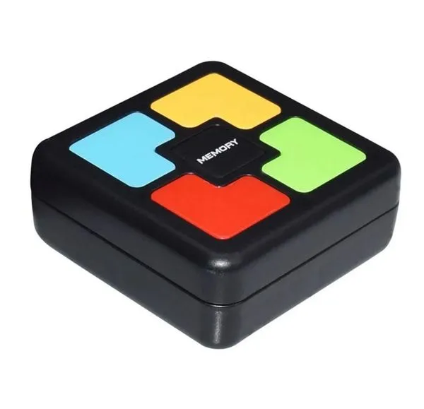 Jogo De Memory Game Eletrônico Quadrado Colorido