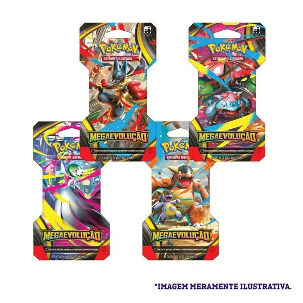 Jogo De Cartas - Blister Unitário -ME01 - Pokémon - Copag