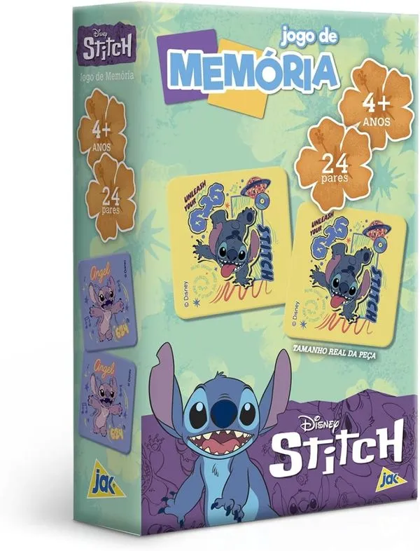 JOGO DE MEMORIA - STITCH - TOYSTER