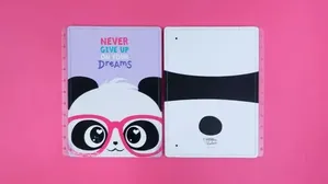 Capa E Contracapa Grande Pandalu By Luluca Caderno Inteligente