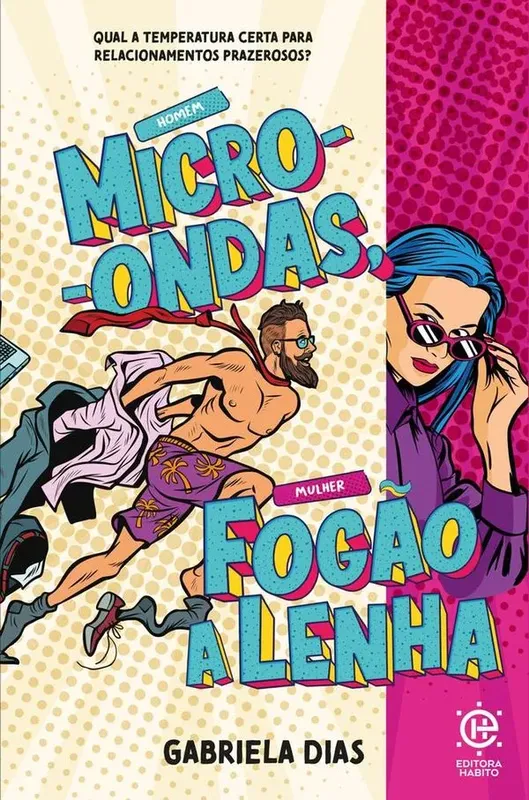 Homem Micro-Ondas Mulher Fogão A Lenha