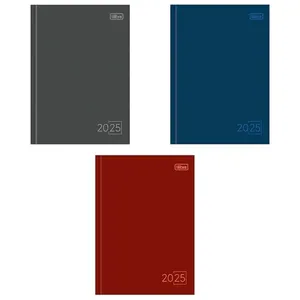 Agenda Costurada Capa Dura Spice Cores Sortidas 354945 - Tilibra
