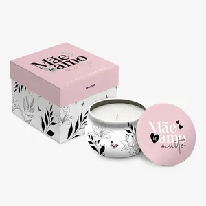 Vela Aromática Individual Na Lata Mãe/ Sua Luz Inspira 14525 - Brasfoot